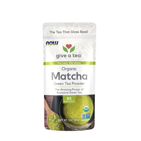 NOW Foods Té verde matcha en polvo – 3 oz