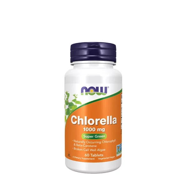 NOW Foods Chlorella 1000 mg – 60 comprimidos