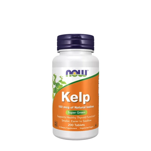 NOW Foods Kelp con Yodo 150 µg – 200 comprimidos