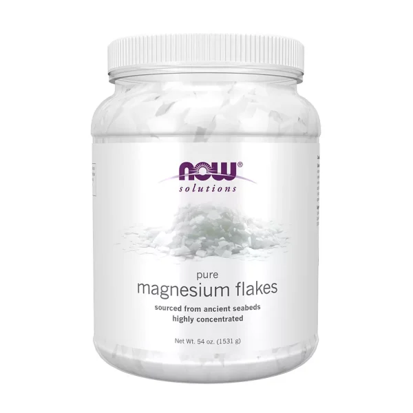 NOW Solutions Cloruro de Magnesio en Escamas para Baño – 1,53 kg