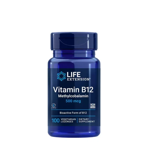 Life Extension Vitamina B12 metilcobalamina – 100 pastillas para disolver