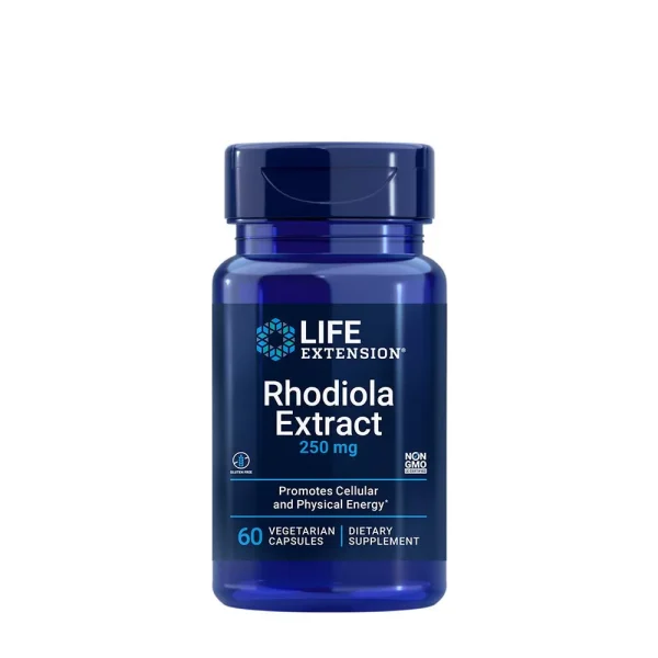 Life Extension Rhodiola, extracto 250 mg – 60 cápsulas vegetales
