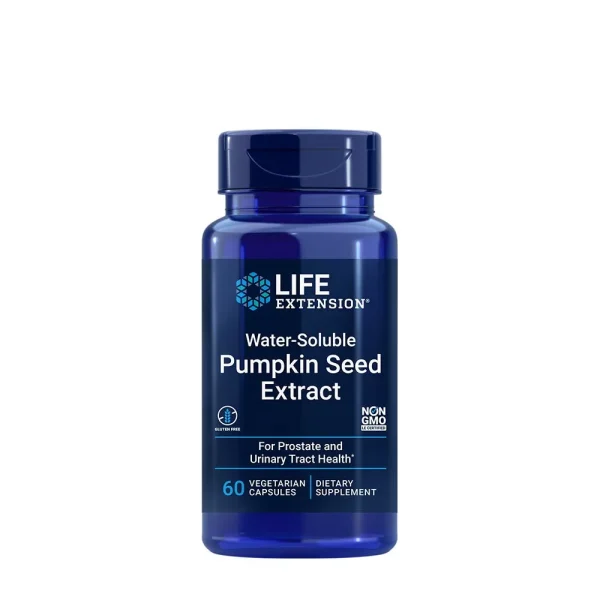 Life Extension Extracto hidrosoluble de semilla de calabaza – 60 cápsulas vegetales