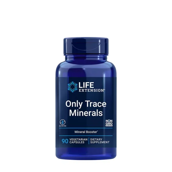 Life Extension Only Trace Minerals, oligoelementos – 90 cápsulas vegetales