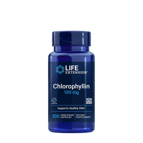 Life Extension Clorofilina 100 mg – 100 cápsulas vegetales