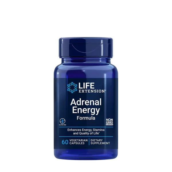 Life Extension Adrenal Energy Formula – 60 cápsulas vegetales