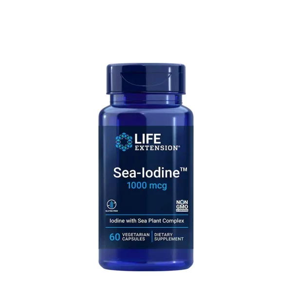 Life Extension Sea-Iodine, yodo 1000 µg – 60 cápsulas vegetales