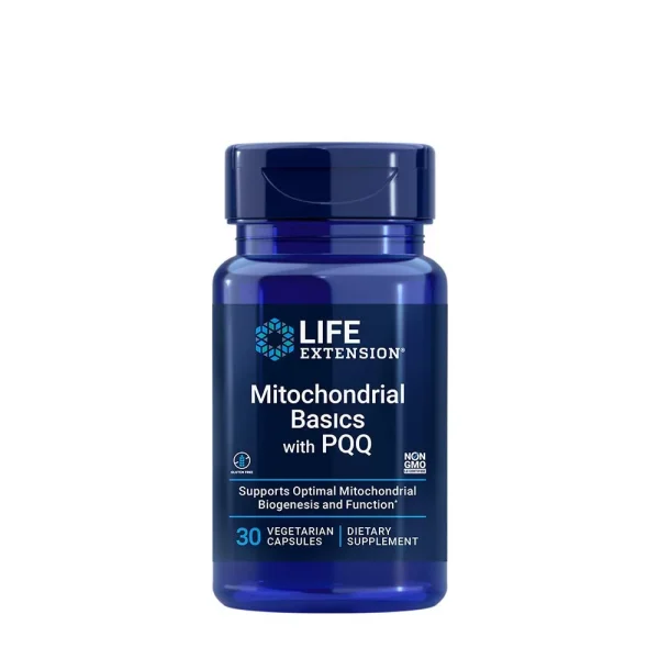 Life Extension Mitochondrial Basics con PQQ – 30 cápsulas vegetales