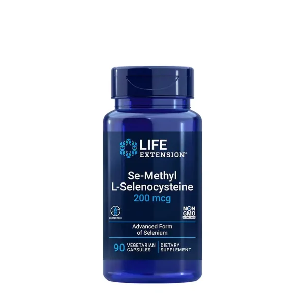Life Extension Se-metil-L-selenocisteína 200 µg – 90 cápsulas vegetales