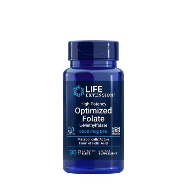 Life Extension High Potency Optimized Folate – 30 comprimidos