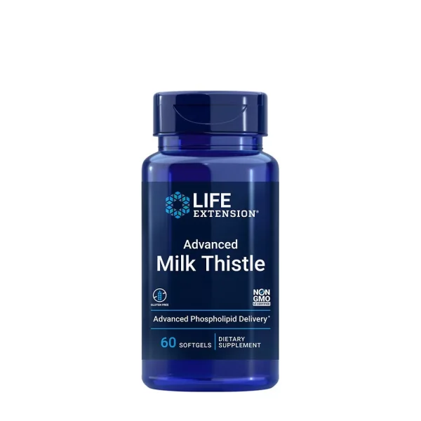Life Extension Advanced Milk Thistle, cardo mariano – 60 cápsulas blandas