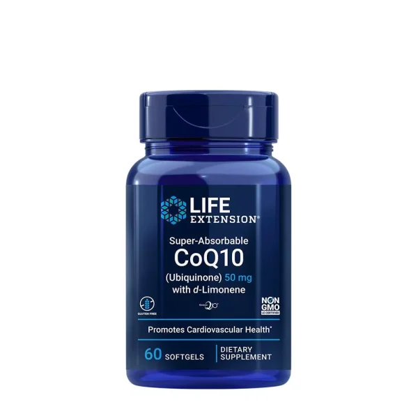 Life Extension CoQ10 ubiquinona con d-limoneno – 60 cápsulas blandas