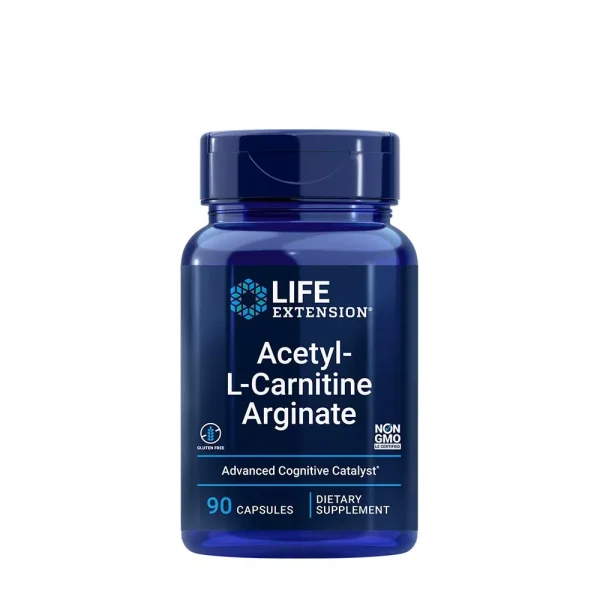 Life Extension Acetil-L-Carnitina Arginato – 90 cápsulas
