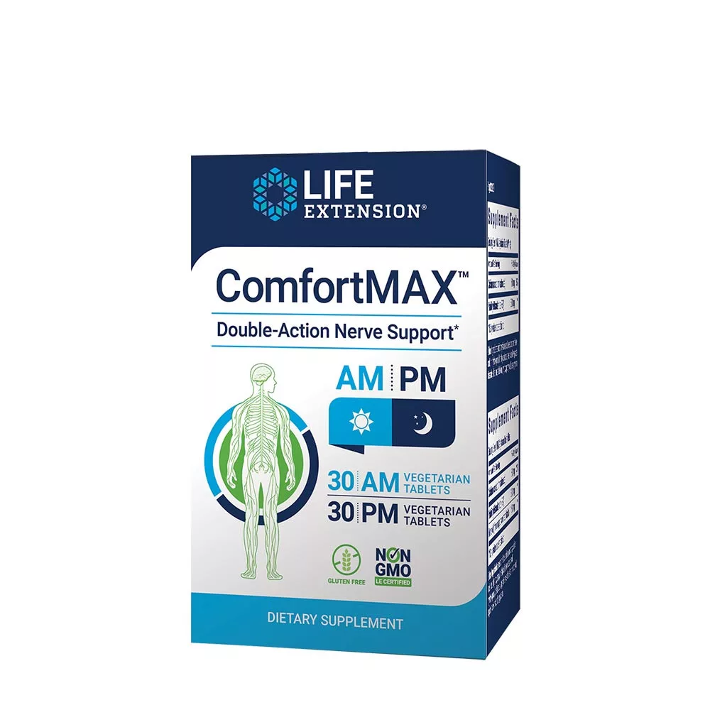 Life Extension ComfortMAX – 60 comprimidos vegetales
