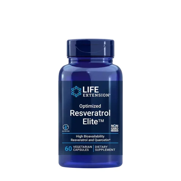 Life Extension Optimized Resveratrol Elite – 60 cápsulas vegetales