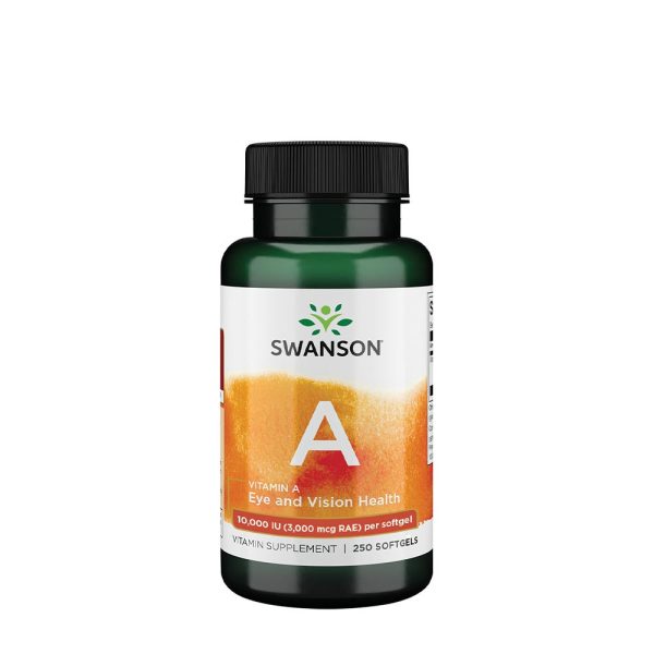 Swanson vitamina A (250 cápsulas blandas) – imagen 1