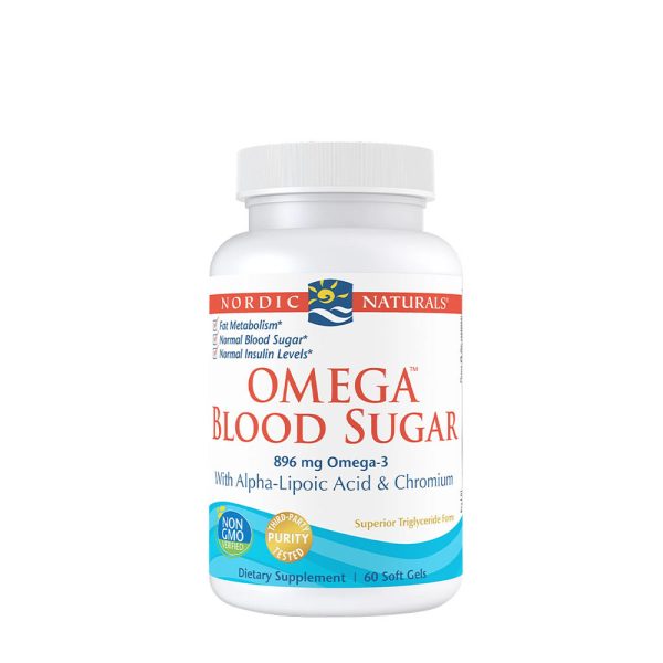 Nordic Naturals Omega Blood Sugar 896 mg (60 cápsulas blandas) – imagen 1