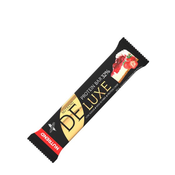 Nutrend Deluxe bar (60 g, fresa Cheesecake) – imagen 1
