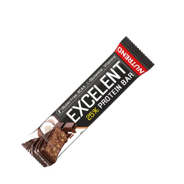 Nutrend Excelent proteína Bar (1 Bar, chocolate Coconut) – imagen 1
