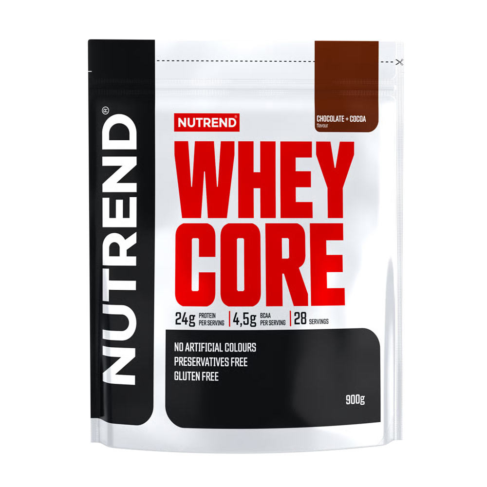 Nutrend Whey Core (900 g, chocolate & Cocoa) – imagen 1