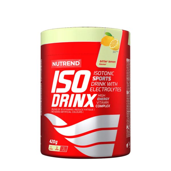 Nutrend IsoDrinx - Isotonic Sport Drink (420 g, Bitter limón) – imagen 1