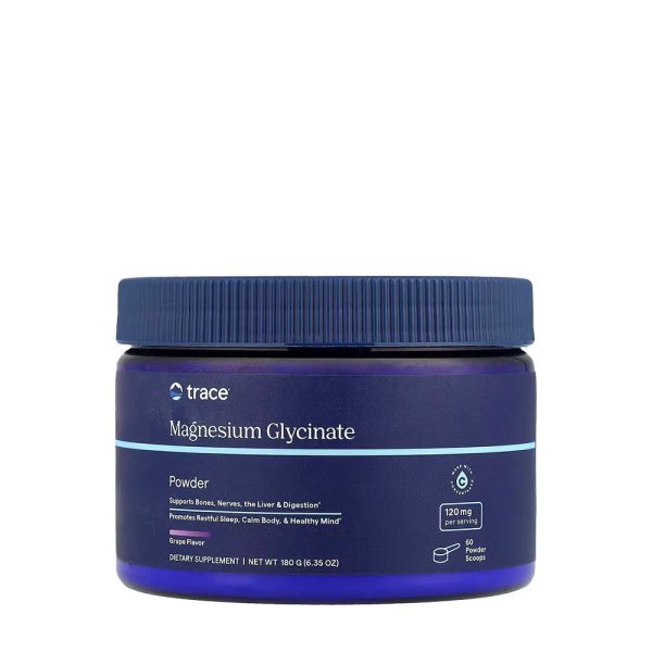 Trace Minerals magnesio glicinato (180 g, uva) – imagen 1