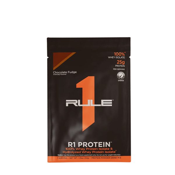 Rule1 R1 proteína Sample (1 unidad, chocolate Fudge) – imagen 1