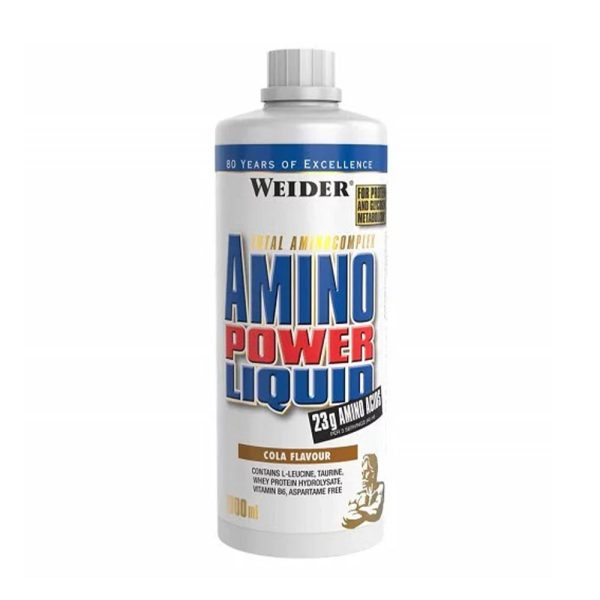 Weider Amino Power líquido (1000 ml, Cola) – imagen 1