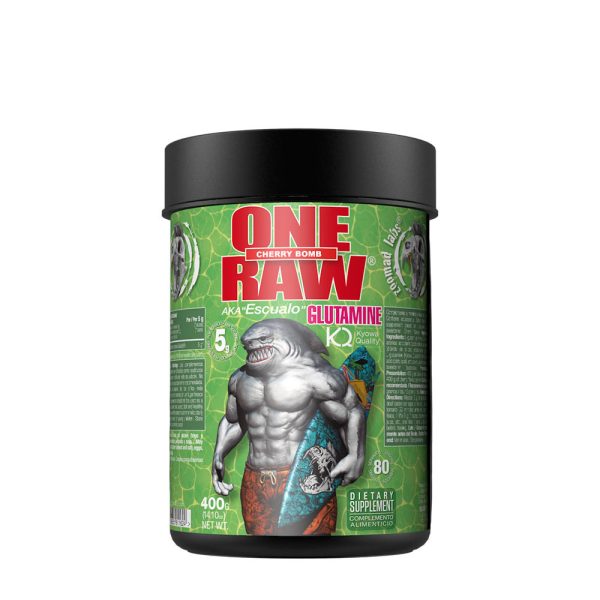 Zoomad Labs One Raw® Glutamine (400 g, cereza Bomb) – imagen 1