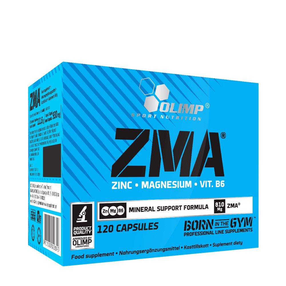 Olimp Sport ZMA - zinc, magnesio, vitamina B6 (120 cápsulas) – imagen 1