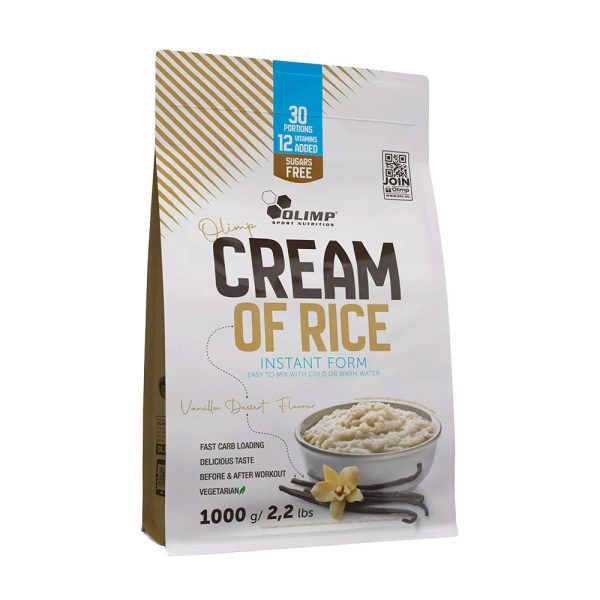 Olimp Sport Cream of Rice (1000 g, vainilla) – imagen 1