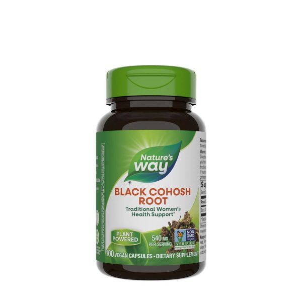 Natures Way Black Cohosh raíz (100 cápsulas) – imagen 1