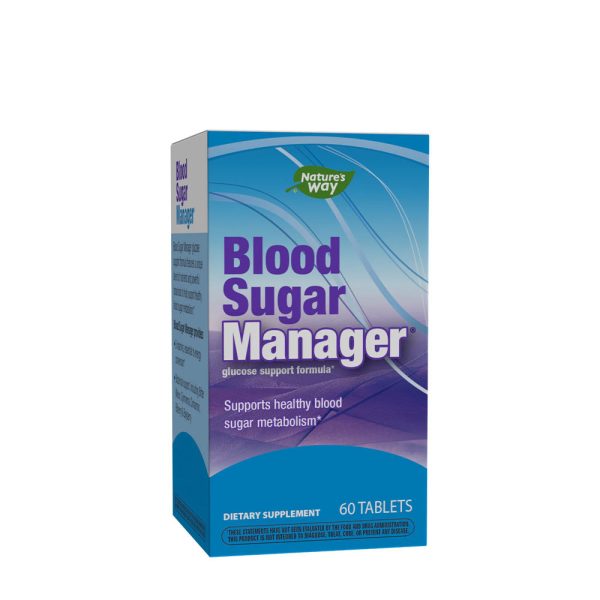 Natures Way Blood Sugar Manager comprimidos (60 comprimidos) – imagen 1
