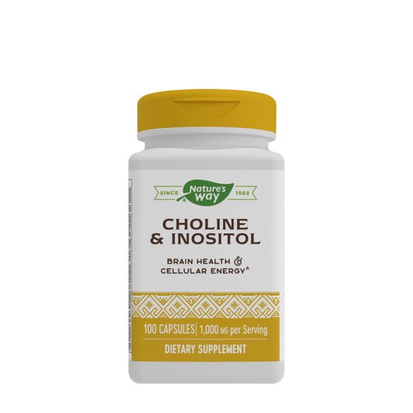 Natures Way Choline & Inositol (100 cápsulas) – imagen 1