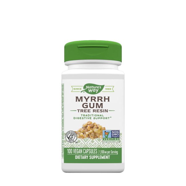 Natures Way Myrrh Gum (100 cápsulas) – imagen 1