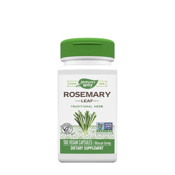 Natures Way Rosemary hoja (100 cápsulas) – imagen 1