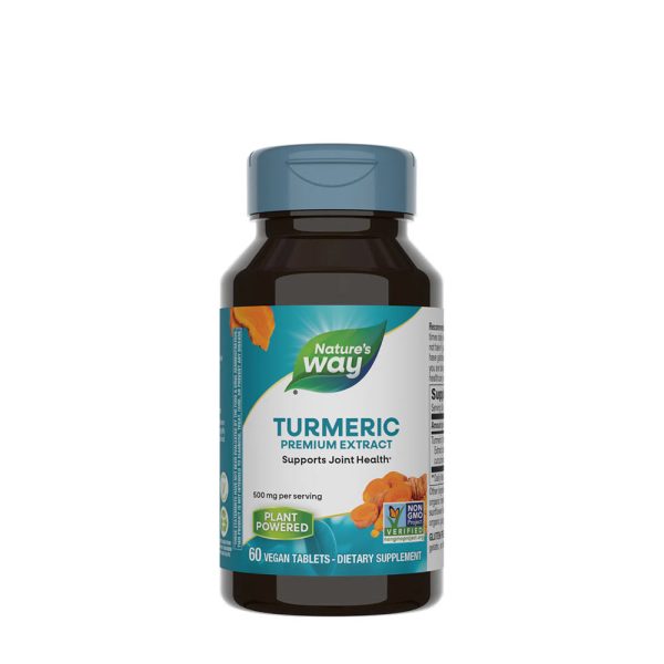 Natures Way cúrcuma Premium extracto (60 comprimidos) – imagen 1