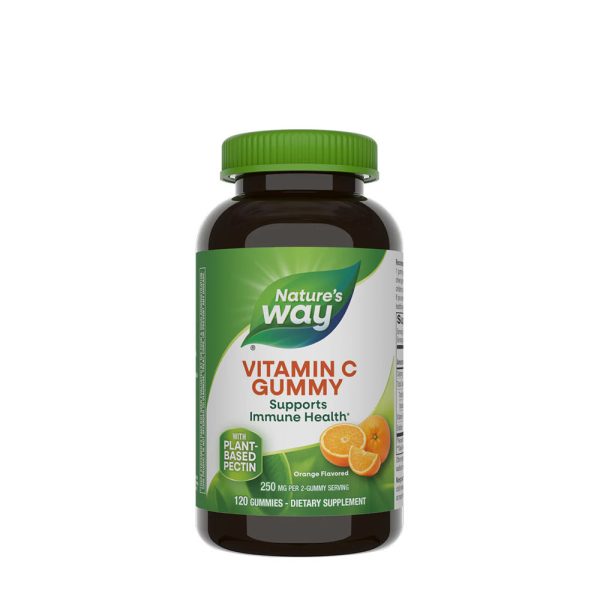 Natures Way vitamina C gominolas (120 gominolas, naranja) – imagen 1