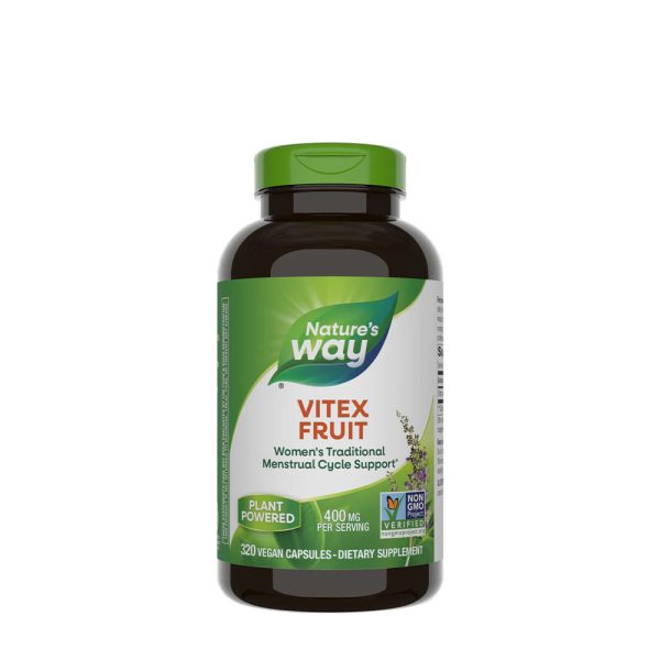 Natures Way Vitex Fruit (320 cápsulas) – imagen 1