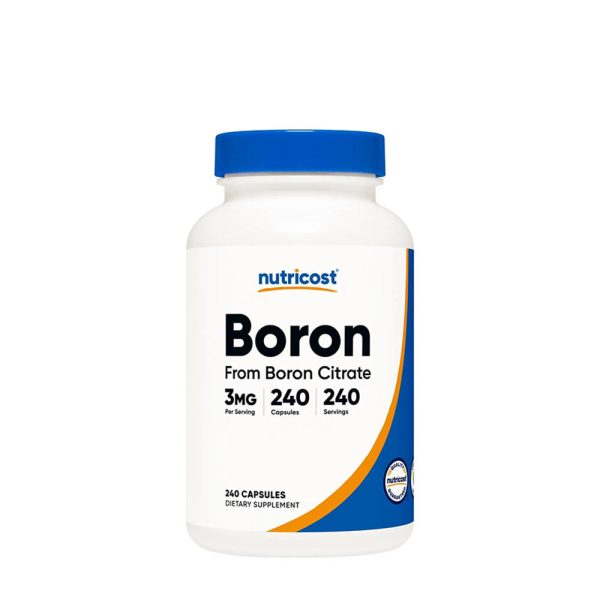 Nutricost Boron cápsulas (240 Cápsula) – imagen 1