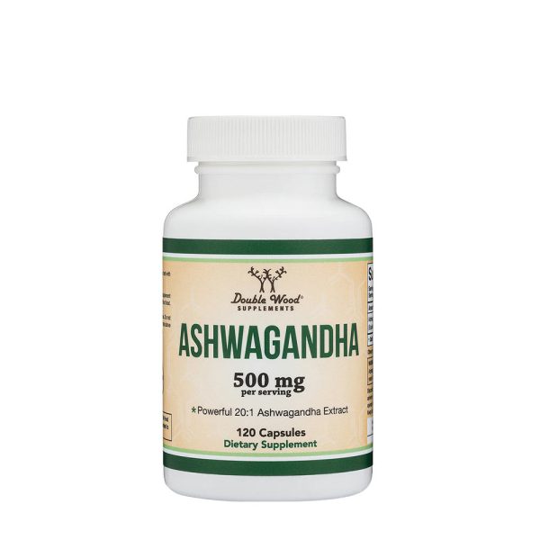 Double Wood Supplements Ashwagandha (120 cápsulas) – imagen 1