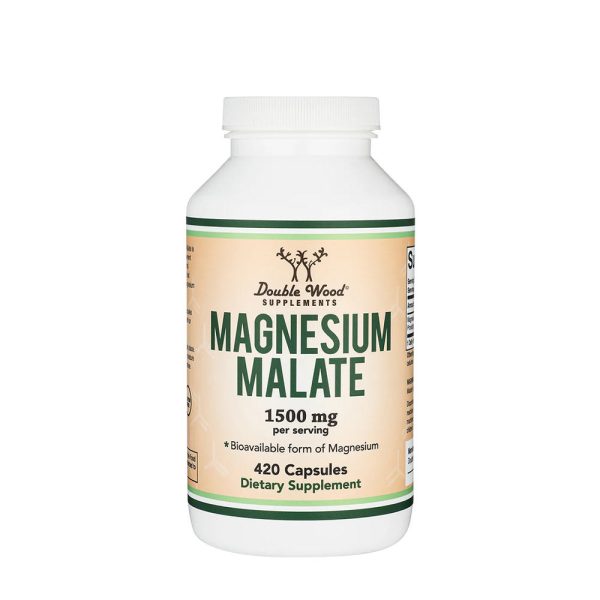 Double Wood Supplements magnesio Malate (420 cápsulas) – imagen 1