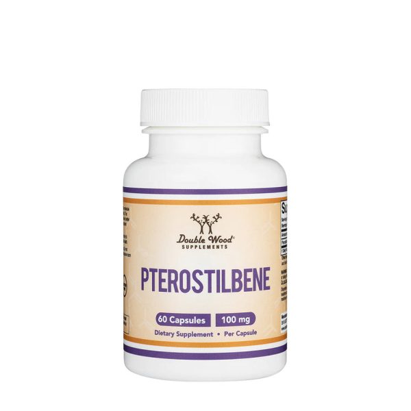 Double Wood Supplements Pterostilbene (60 cápsulas) – imagen 1
