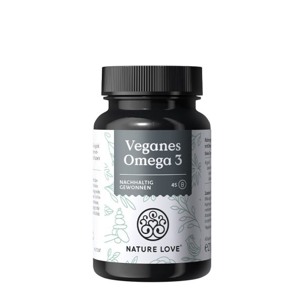 Nature Love Vegan Omega-3 (45 cápsulas) – imagen 1