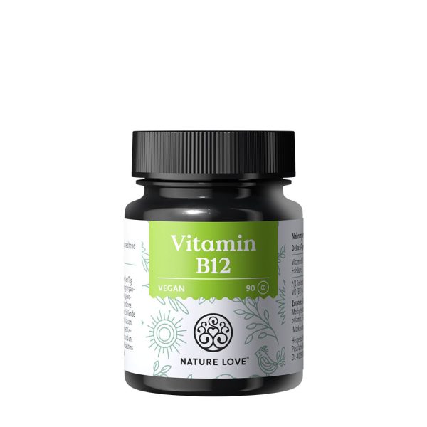 Nature Love vitamina B12 (90 Veg comprimidos) – imagen 1