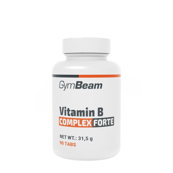 GymBeam vitamina B-Complex Forte (90 comprimidos) – imagen 1
