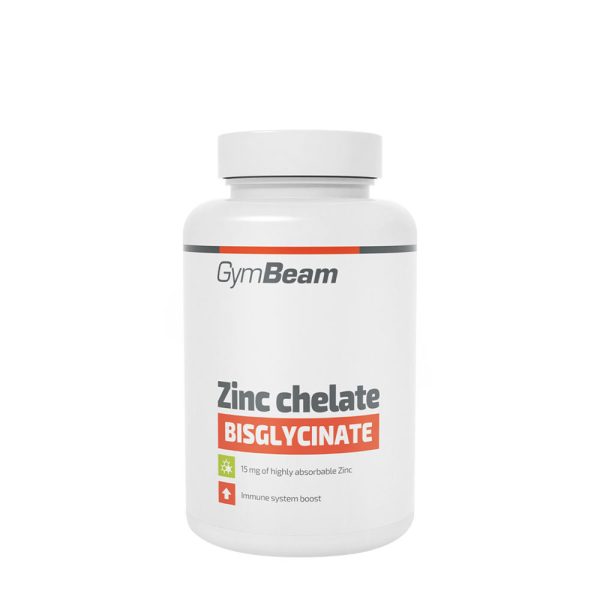 GymBeam zinc Chelate (bisglicinato) (90 cápsulas) – imagen 1
