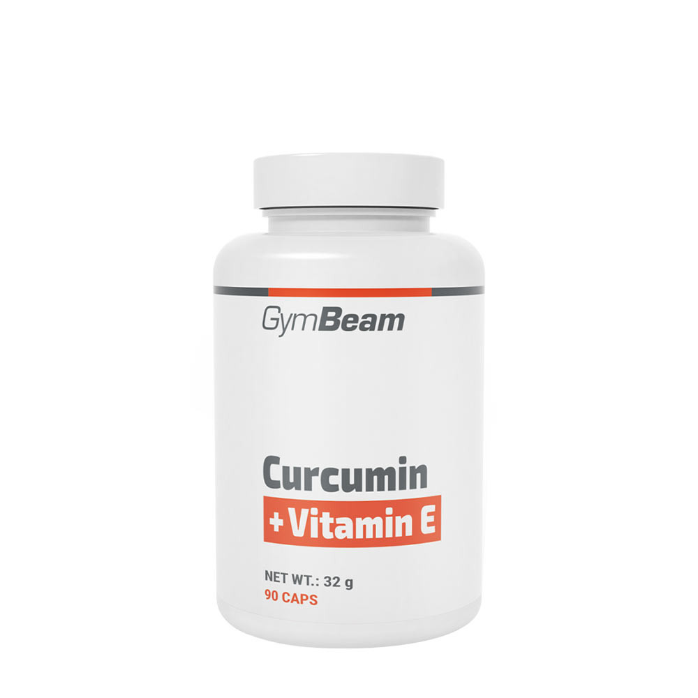 GymBeam Curcumin + vitamina E (90 cápsulas) – imagen 1