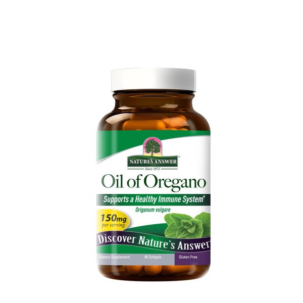 Nature's Answer aceite de orégano (90 cápsulas blandas) – imagen 1