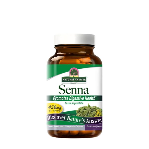 Nature's Answer Senna Leaves (90 cápsulas vegetales) – imagen 1